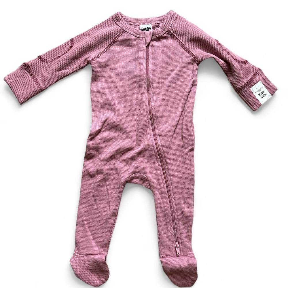 3-6 month onsie with foot coverage and hand